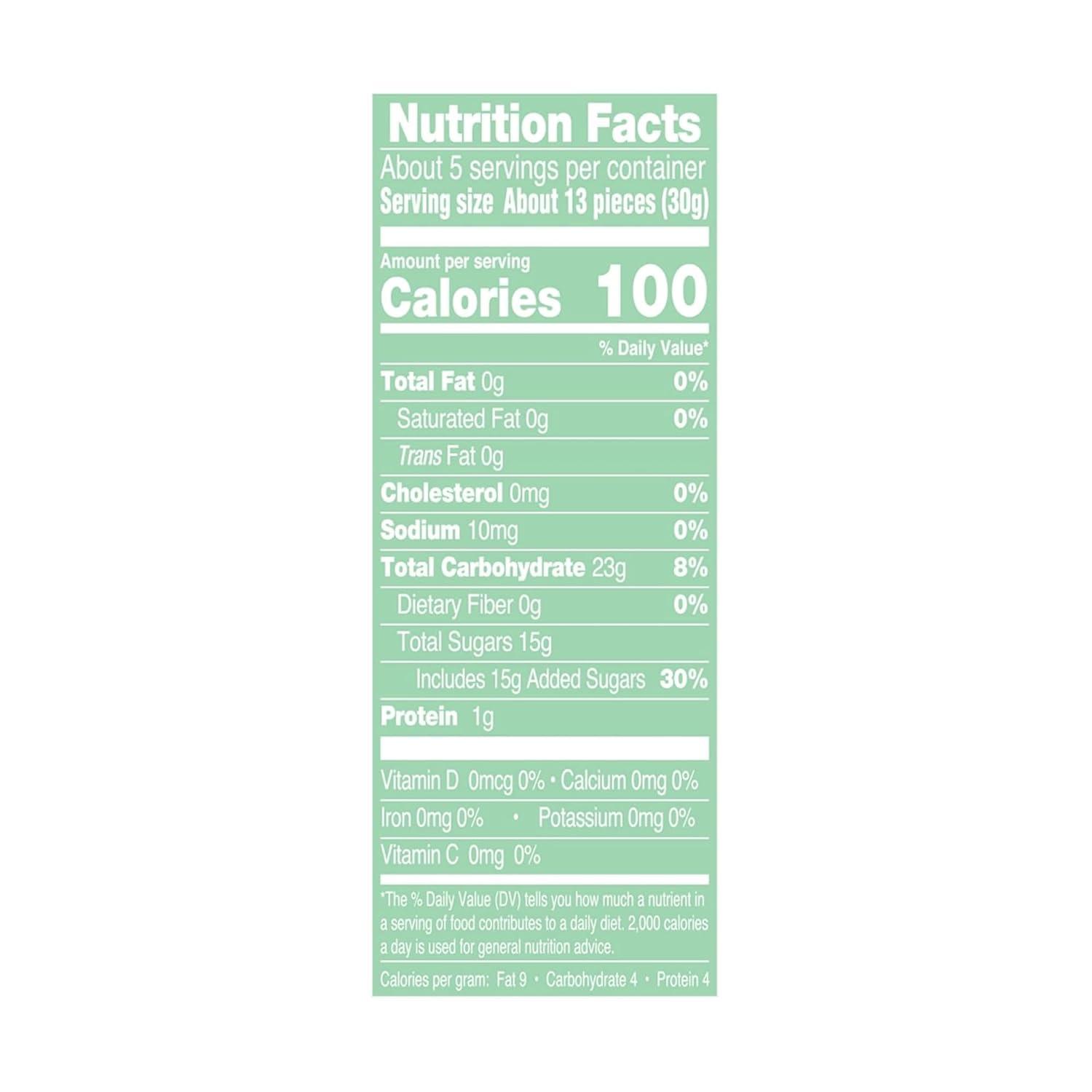 image:imageAriZona Iced Tea Fruit Snacks Mixed Fruit 09 oz 10 count BoxGreen Tea