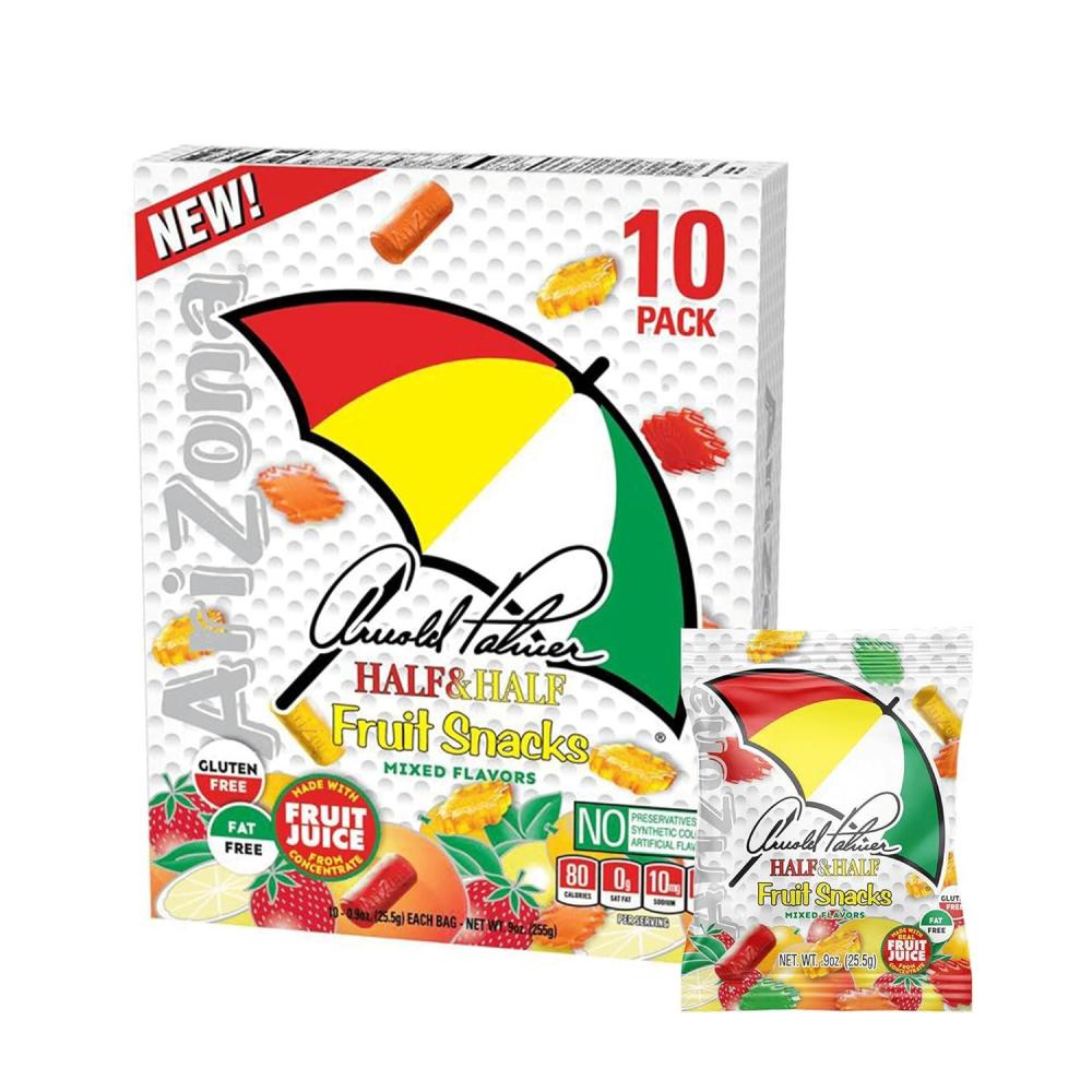 image:imageAriZona Iced Tea Fruit Snacks Mixed Fruit 09 oz 10 count BoxArnold Palmer