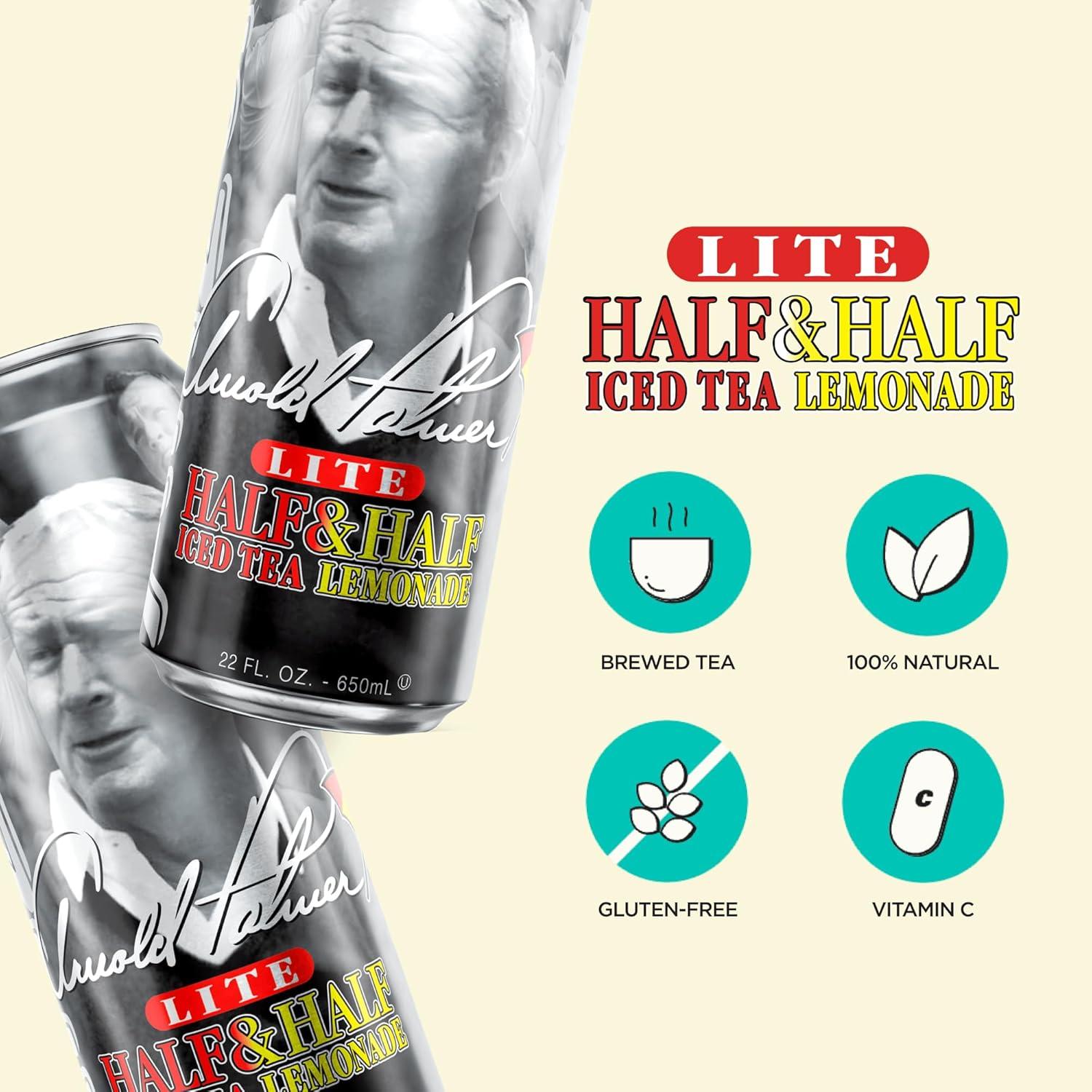 image:imageAriZona Arnold Palmer Half and Half Big Can 22 Fl Oz Pack of 12Arnold Palmer