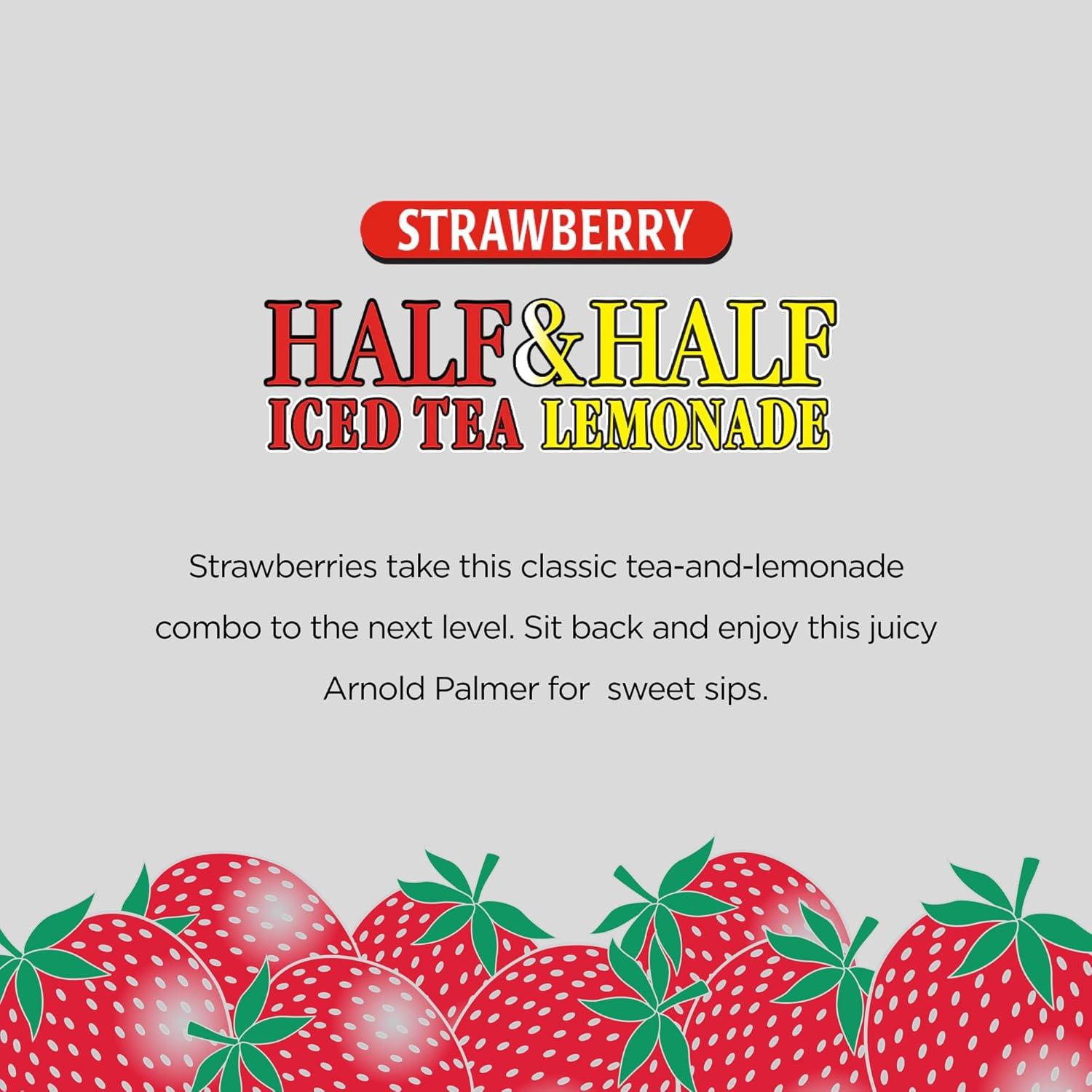 image:imageAriZona Arnold Palmer Half and Half Big Can 22 Fl Oz Pack of 12Arnold Palmer Strawberry