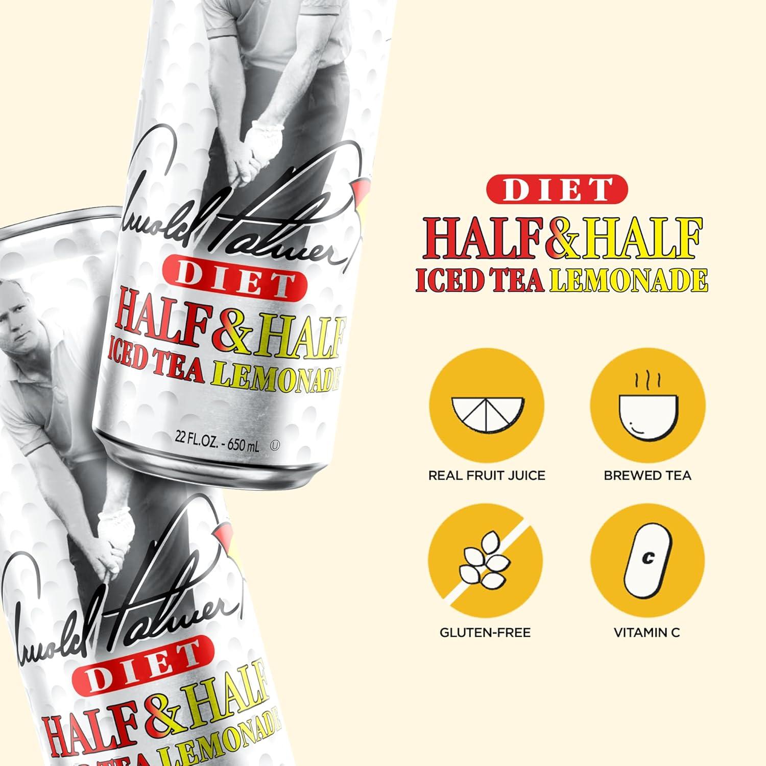 image:imageAriZona Arnold Palmer Half and Half Big Can 22 Fl Oz Pack of 12Diet Arnold Palmer