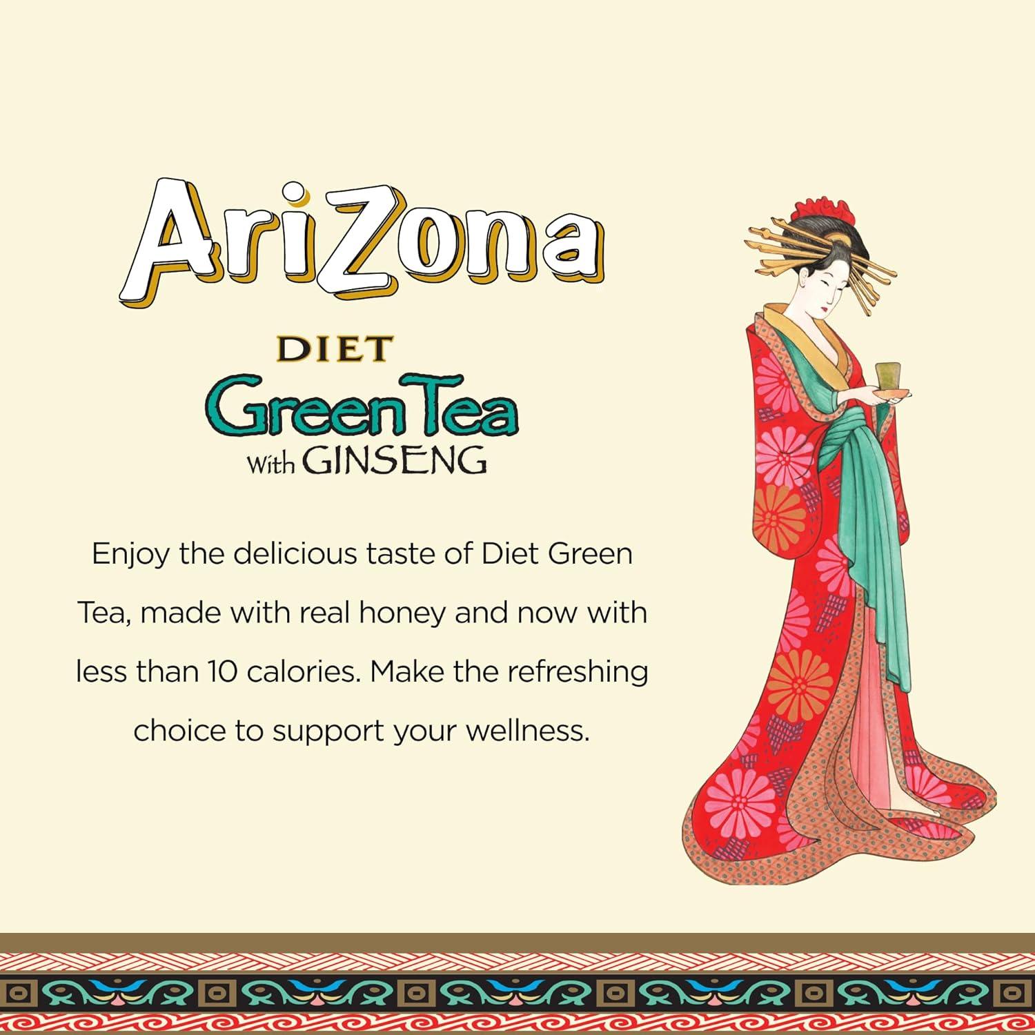 image:imageAriZona Arnold Palmer Half and Half Big Can 22 Fl Oz Pack of 12Diet Green Tea