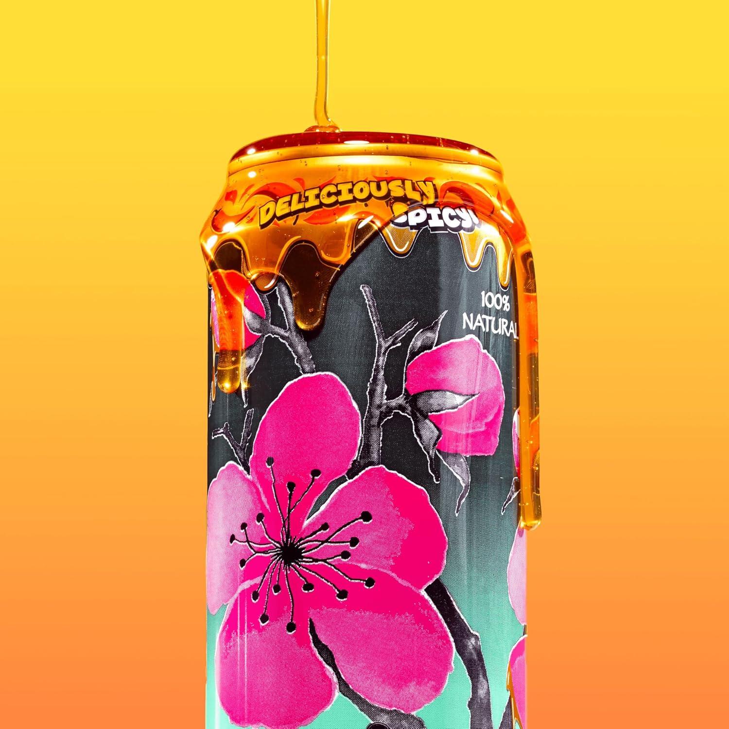 image:imageAriZona Arnold Palmer Half and Half Big Can 22 Fl Oz Pack of 12Green Tea with Hot Honey