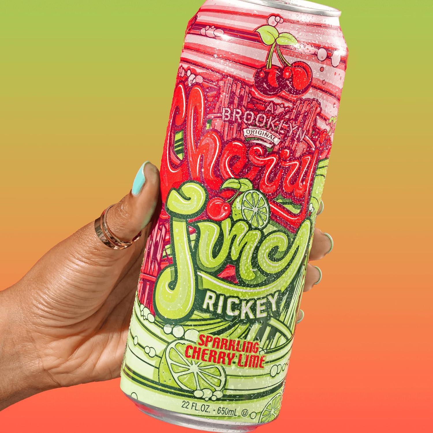 image:imageAriZona Watermelon Fruit Juice Cocktail Big Can 22 Fl Oz Pack of 12Cherry Lime Rickey