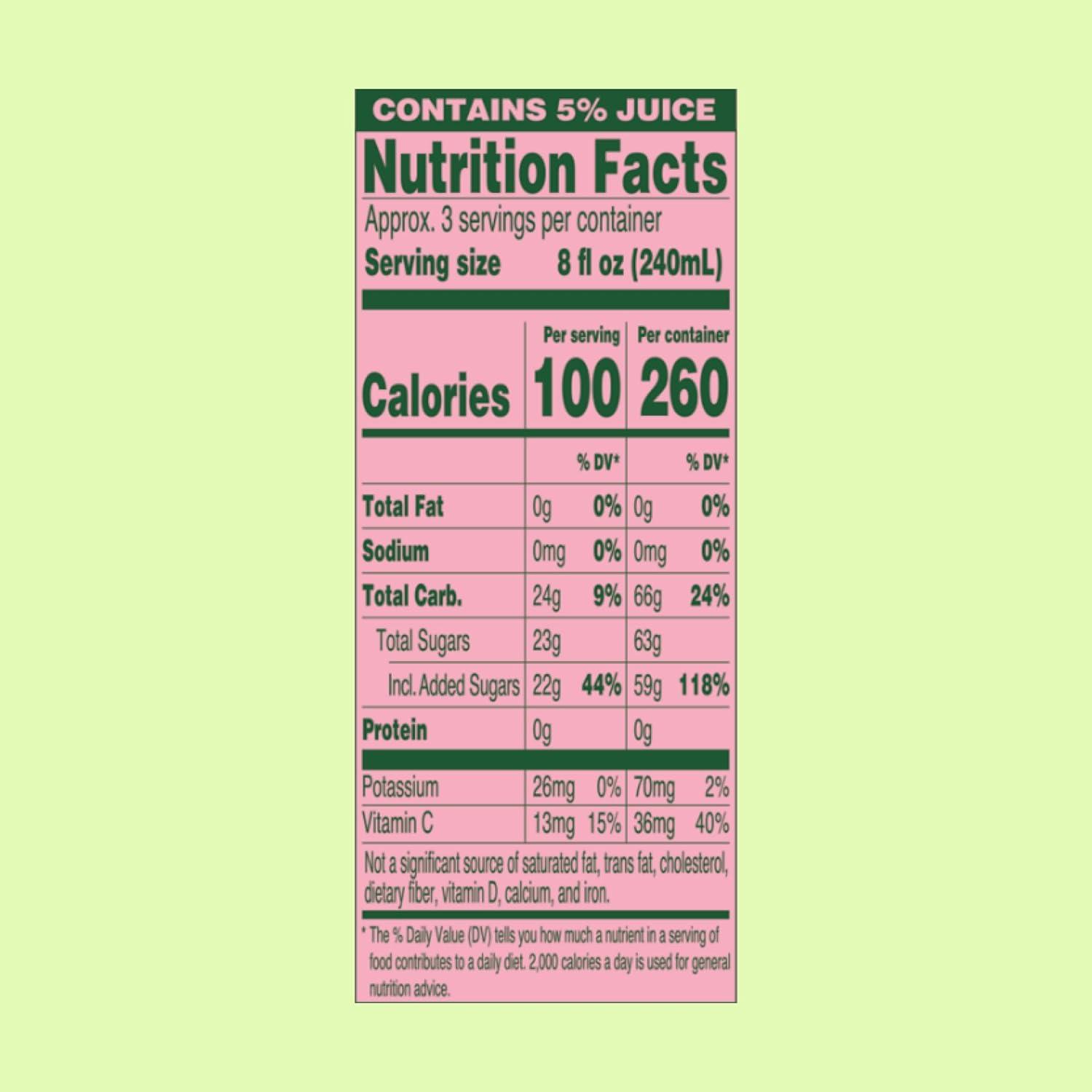 image:imageAriZona Watermelon Fruit Juice Cocktail Big Can 22 Fl Oz Pack of 12Kiwi Strawberry