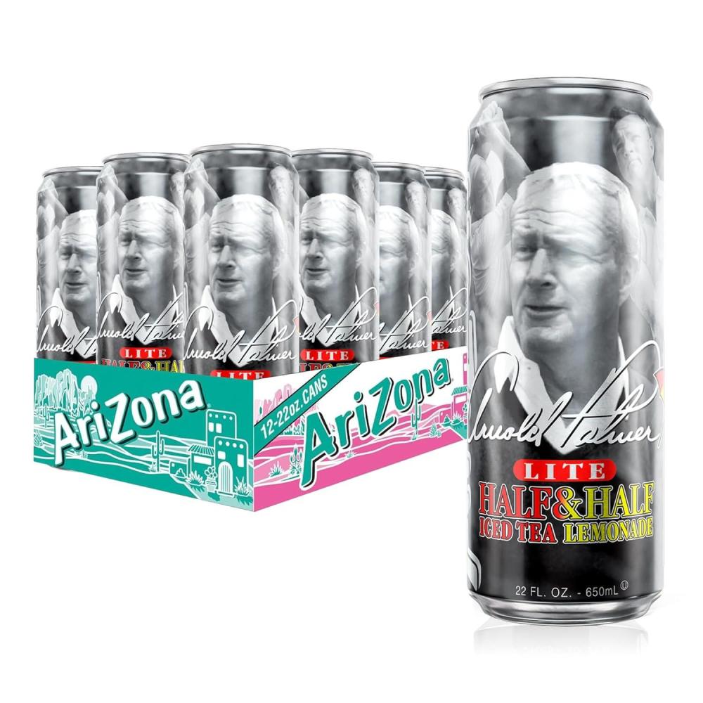 image:imageAriZona Arnold Palmer Half and Half Big Can 22 Fl Oz Pack of 12Arnold Palmer