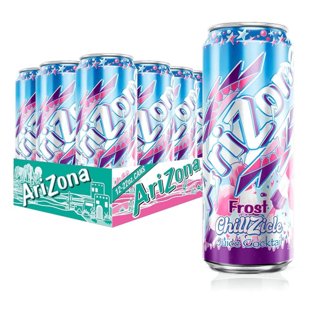 image:imageAriZona Watermelon Fruit Juice Cocktail  Big Can 22 Fl Oz Pack of 12Frost Chillzicle