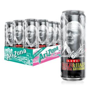 AriZona Arnold Palmer Half and Half – Big Can, 22 Fl Oz (Pack of 12)(Arnold Palmer)