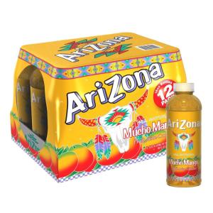 AriZona Watermelon – Fruit Juice Cocktail – 16 Fl Oz (Pack of 12)(Mucho Mango)