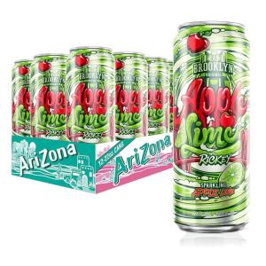 AriZona Watermelon, Fruit Juice Cocktail – Big Can, 22 Fl Oz (Pack of 12)(Apple Lime Rickey)