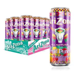 AriZona Watermelon, Fruit Juice Cocktail – Big Can, 22 Fl Oz (Pack of 12)(Fruit Punch)