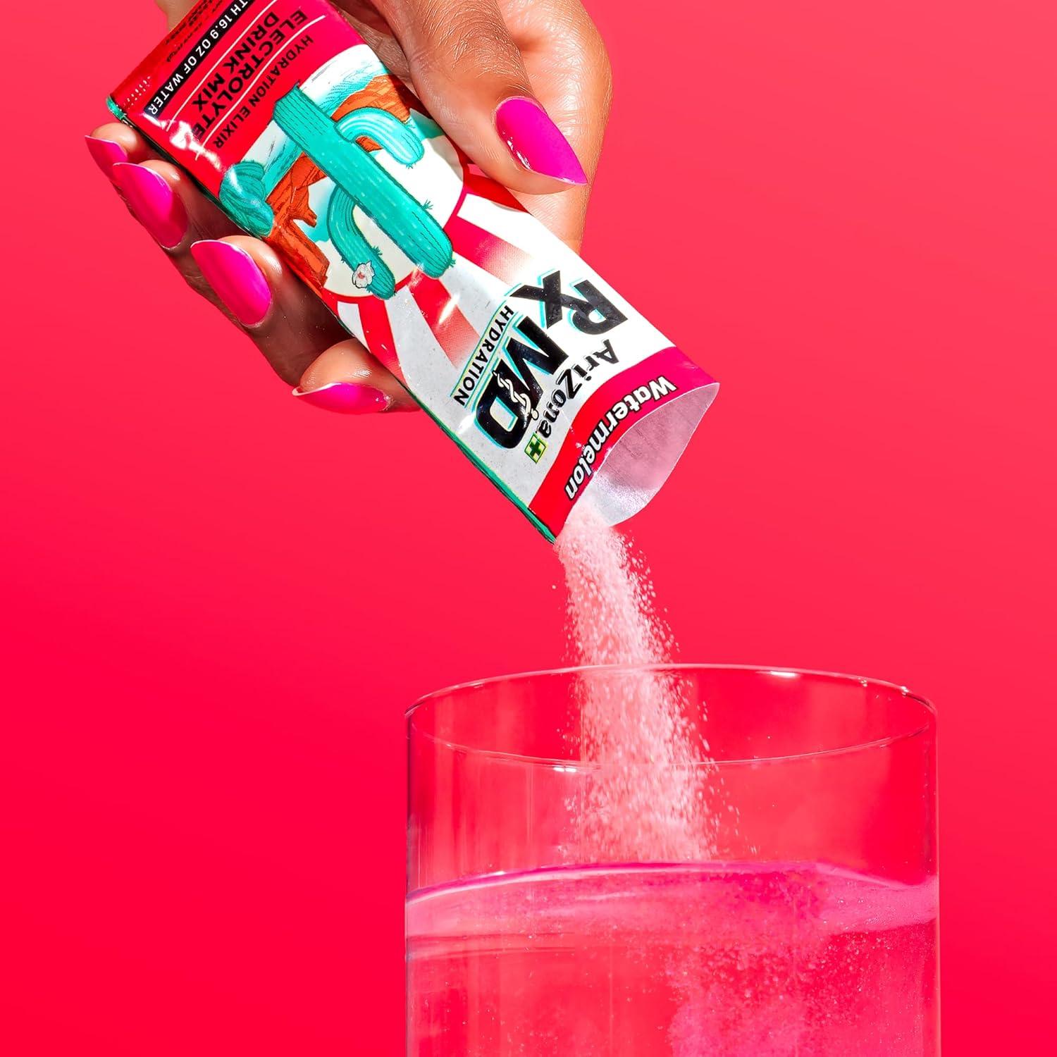 image:imageArizona Rx MD Hydration Watermelon Drink Mix 920mg of Electrolytes 045 oz Powder Sticks Pack of 6Watermelon