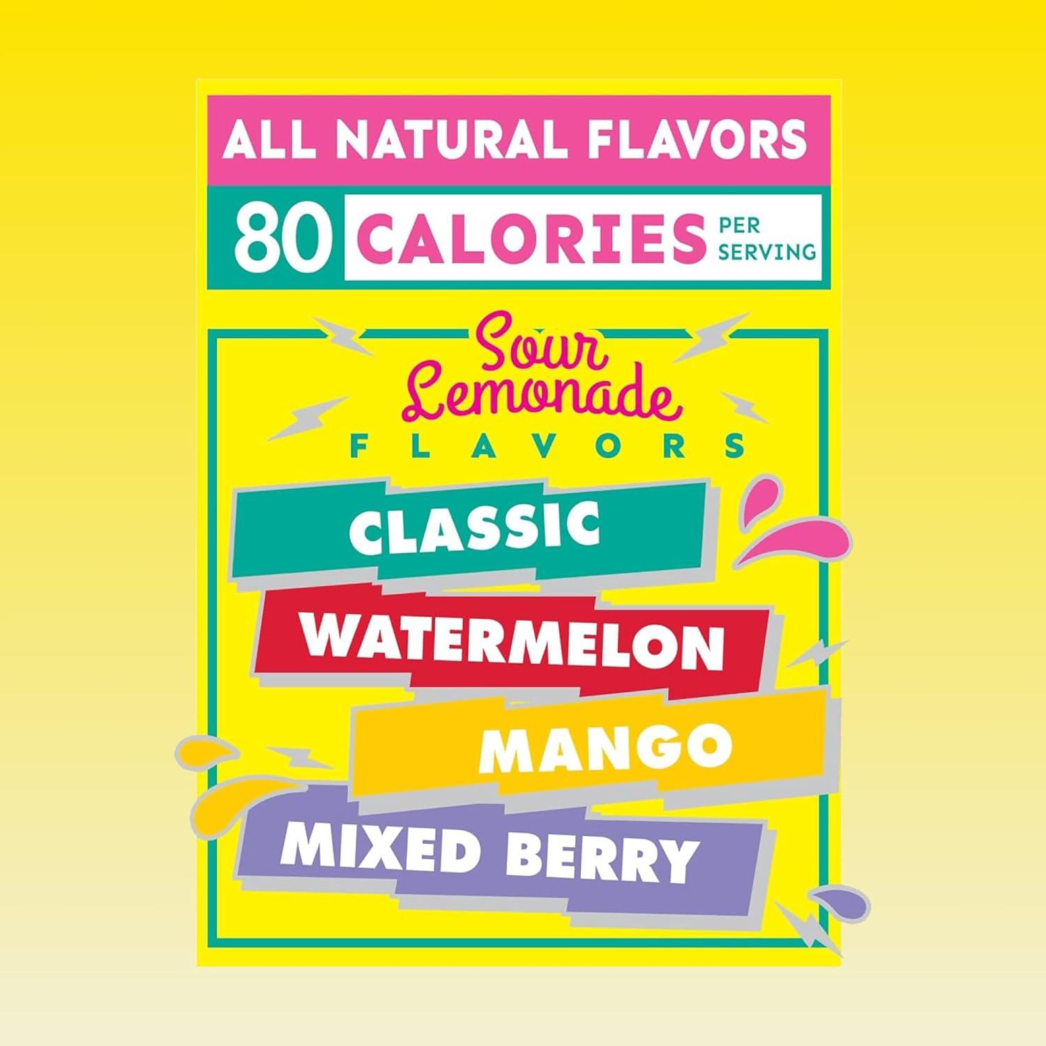 image:imageAriZona Fruit Snacks Sour Watermelon 10 Boxes of 10 ct 09oz Bags Total 100 ct Gluten Free Gummy ChewsSour Lemonade